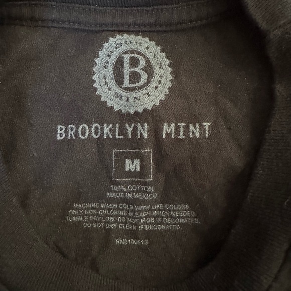 Notorious BIG Biggie Smalls Graphic Tee Shirt Brooklyn Mint Medium - Picture 2 of 4